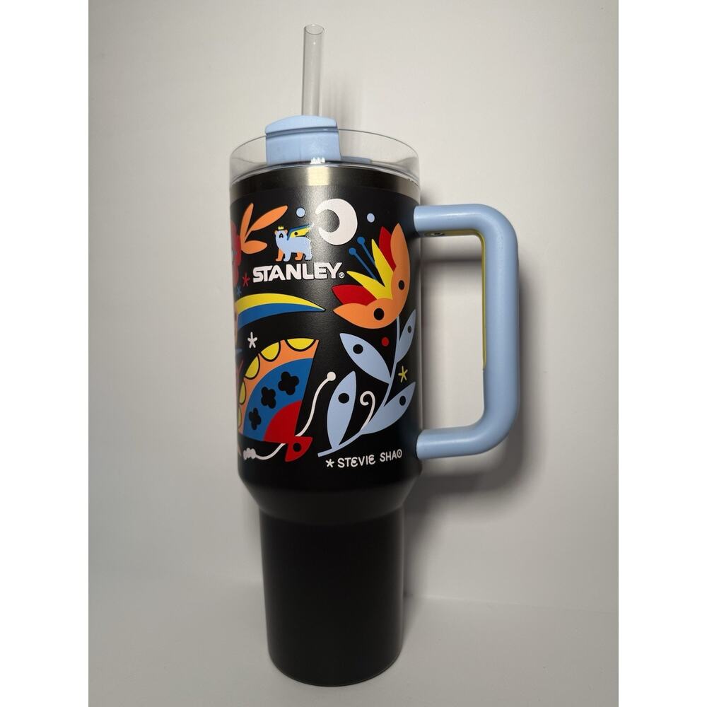 Stanley X Stevie Shao BLACK GARDEN Overseas Limited Edition 40oz Tumbler BNWT - Picture 2 of 8
